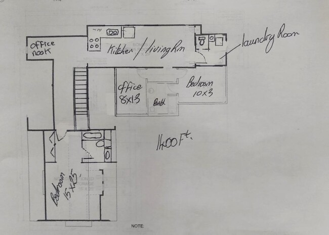 Floor Plan - 400 Lakeview Blvd