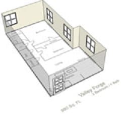 2BR/1BA - Valley Forge Apartments