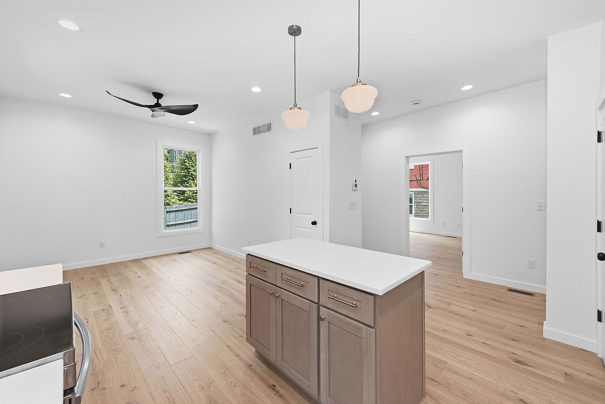 Ample store including pantry space and bonus closet in living room - 3445 Cornell Pl