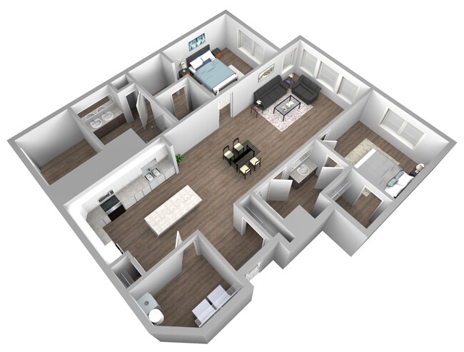 Floorplan - Ingram Manor Apartments