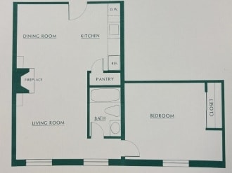 Loft 101 Floor Plan - 221 E Mifflin St