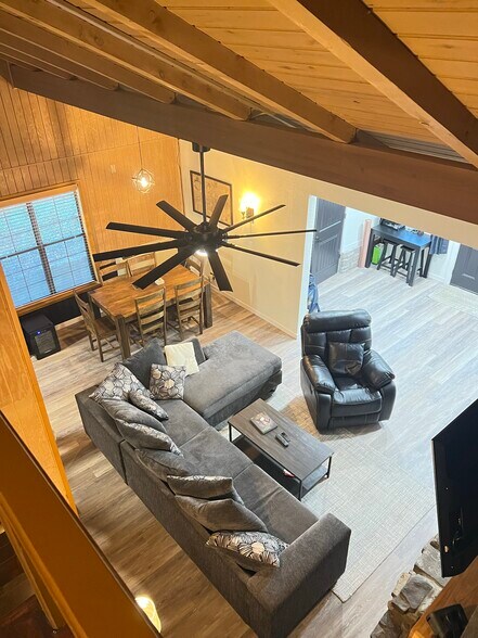 Living Room - 214 E Cleburn St