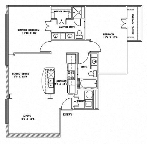 Floorplan - The Landmark