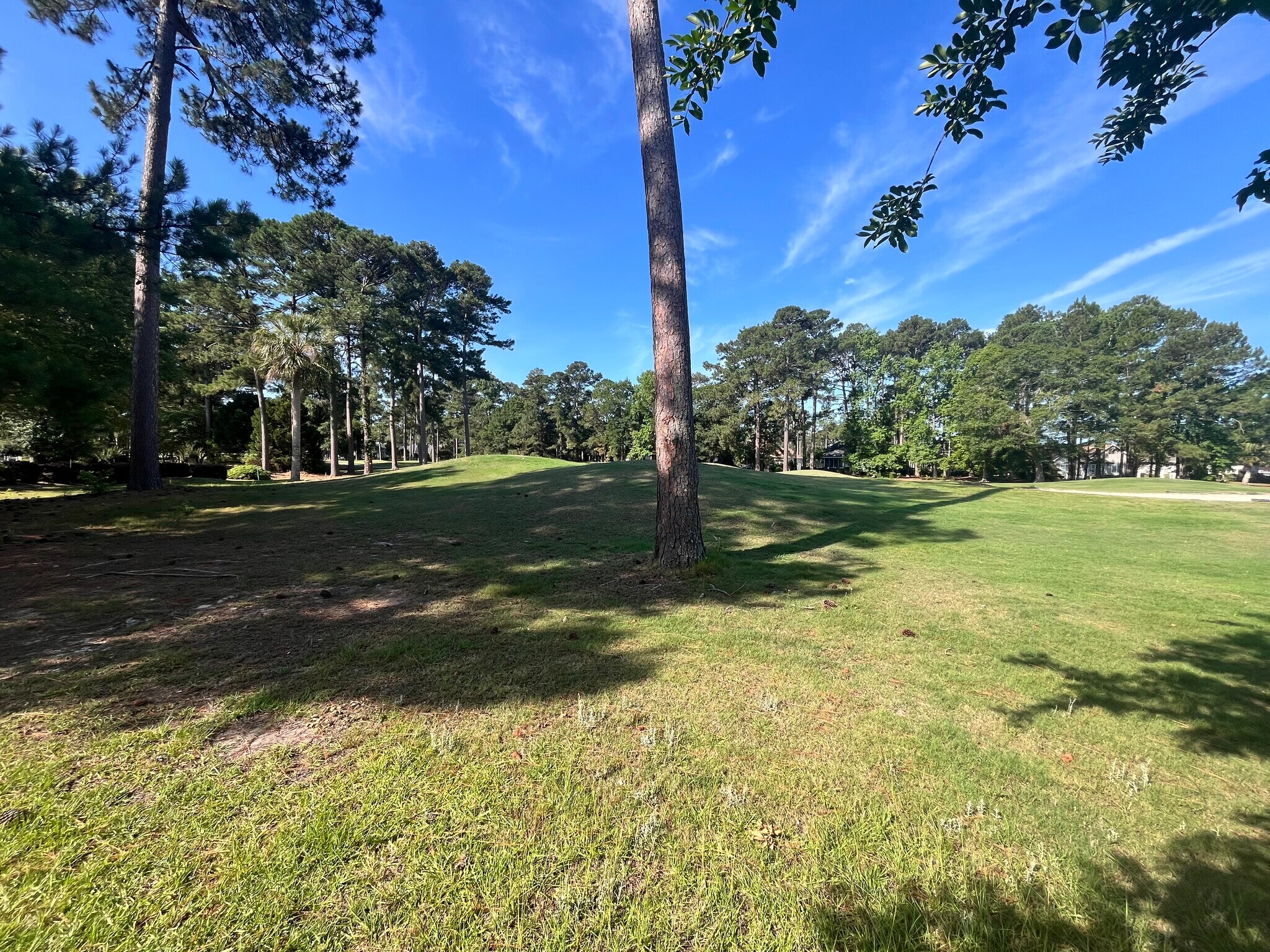 View from screened porch to golf course - 575 Chatham Ct NW