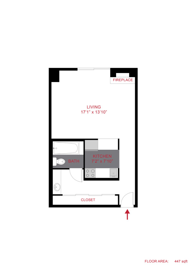 Floorplan - 1265 Downing