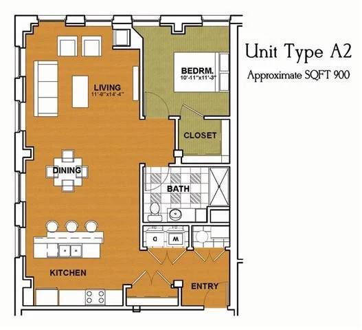 Floorplan - Locomotive Lofts