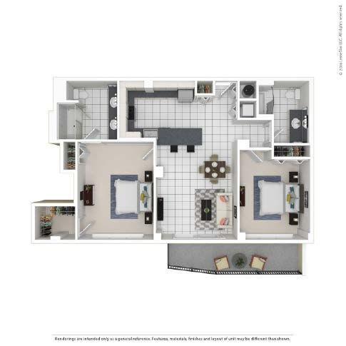 Floorplan - Wake Biscayne Bay North