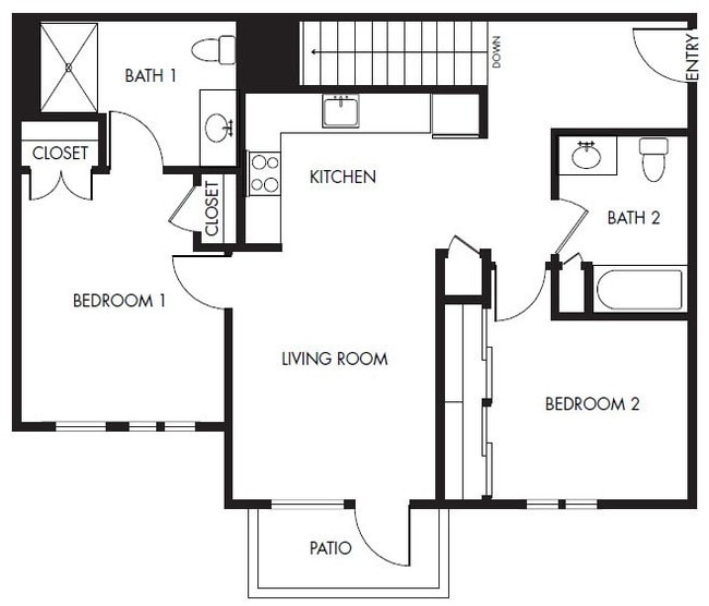 Floorplan - 8000 Uptown