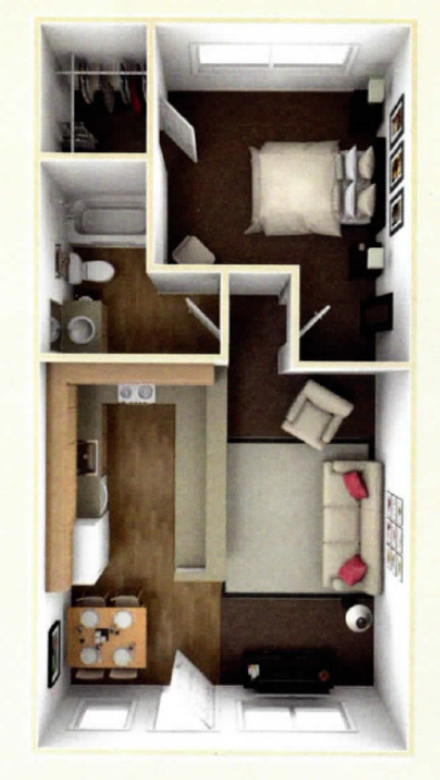 Floorplan - 215 Bayview Apartments