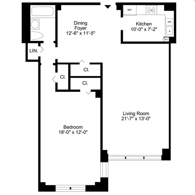 1BR/1BA - Briar Hill