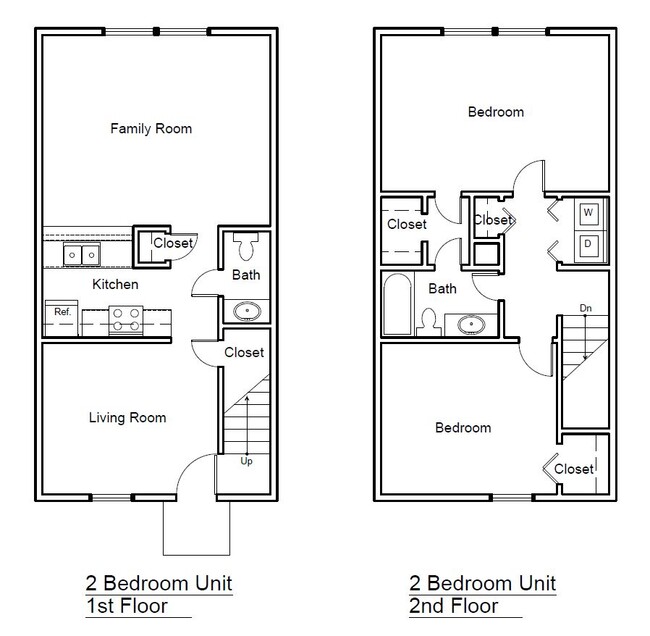 Floorplan - Spring Creek Townhomes