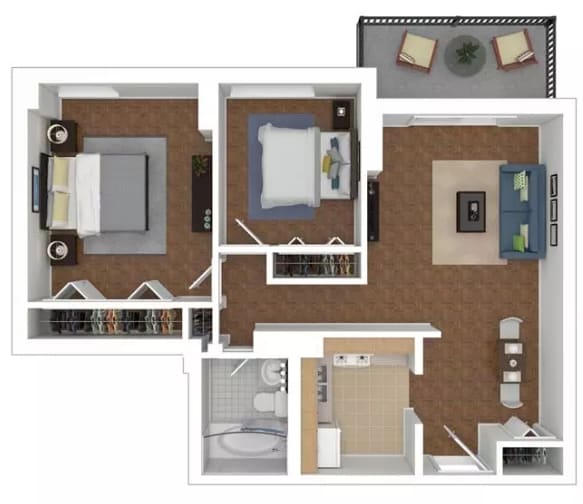 Floorplan - Rock Creek Terrace