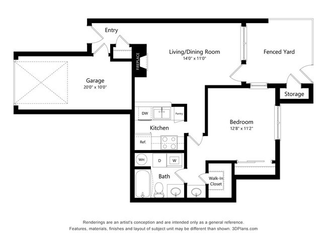 Floorplan - Embry Apartment Homes