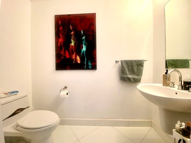 Half Bathroom - 6515 Collins Ave