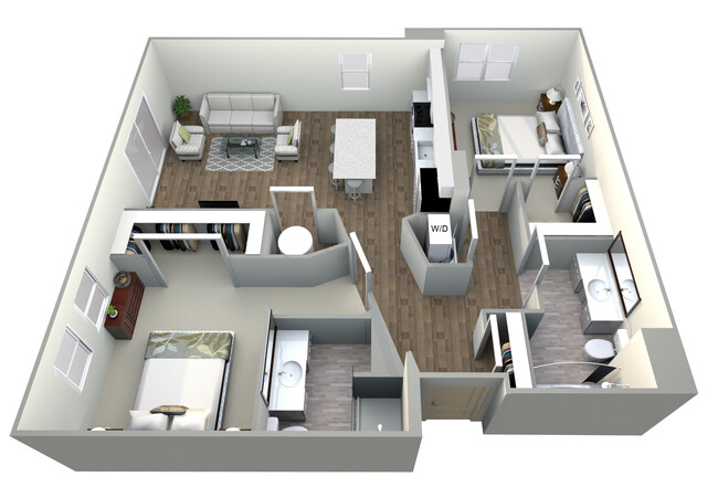 Floorplan - The Huntington