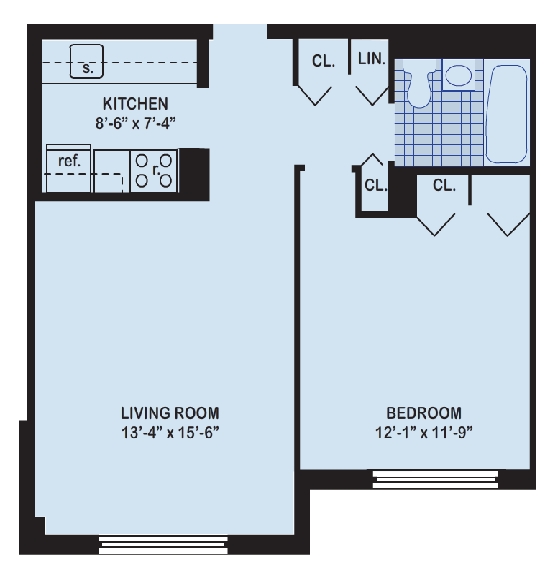 1BR/1BA - Stevenson Commons