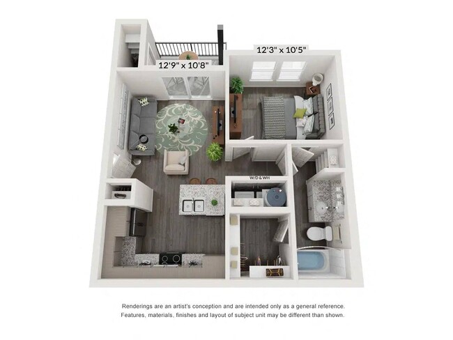 Floorplan - Bridge at Tech Crossing