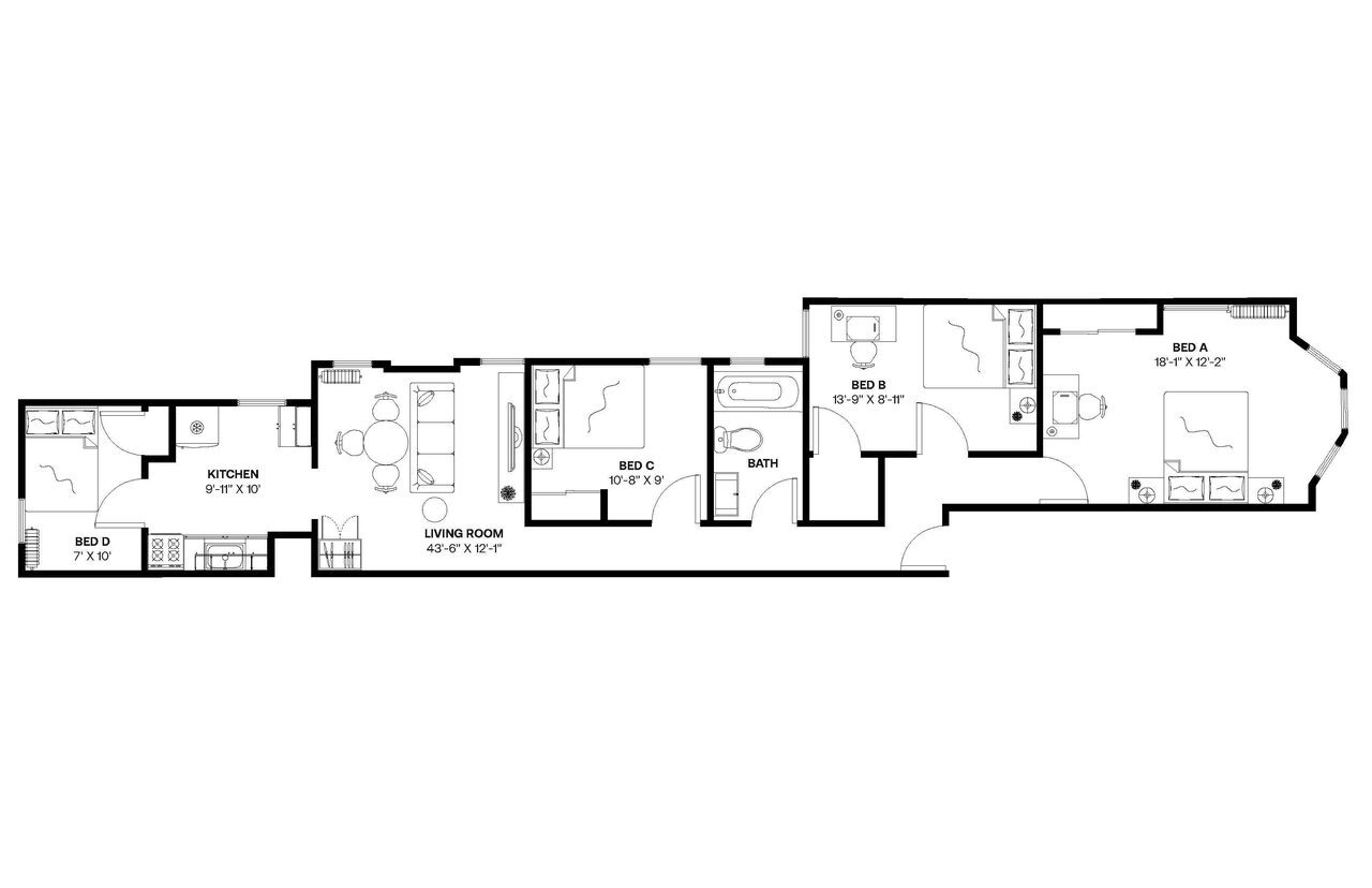 Building Photo - Room in Shared 4 bed/1 bath home