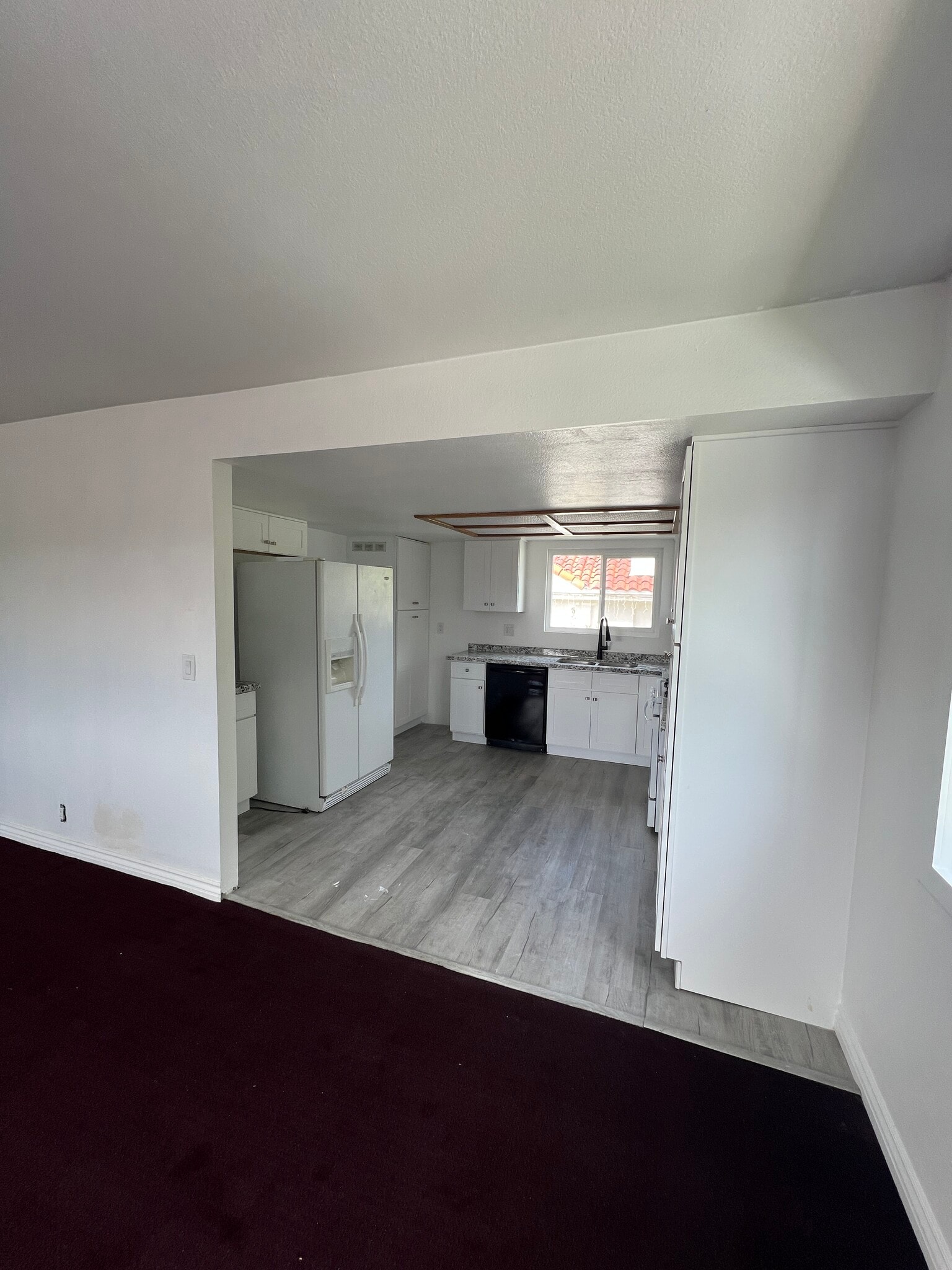 kitchen with refrigerator - 1210 Ballista Ave