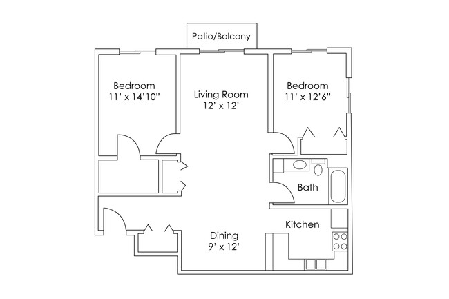 Floorplan - Rum River Apartments