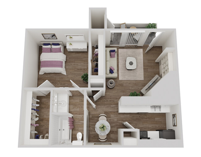 Floorplan - Solace Apartment Homes