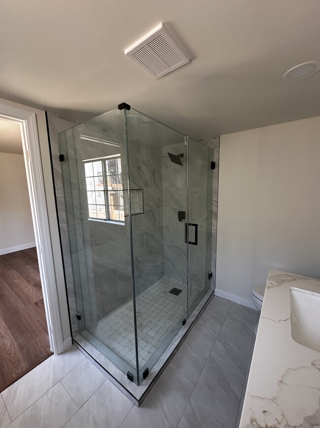 Master shower - 349 W Lomita Ave