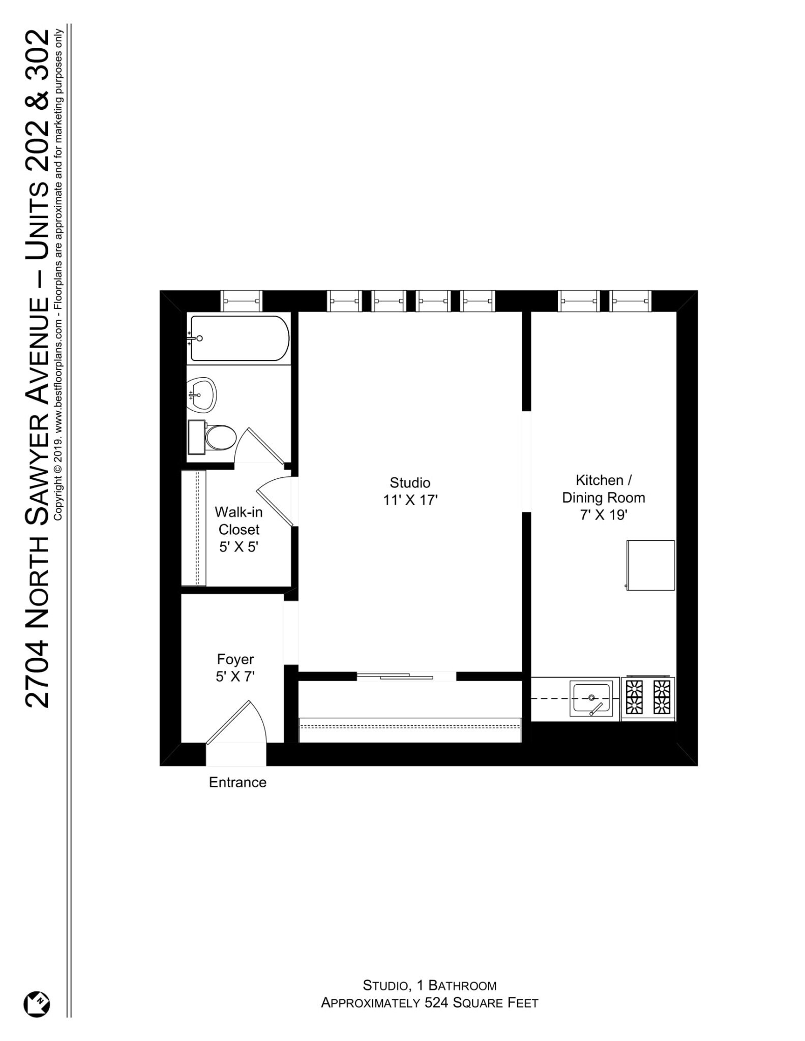 Building Photo - 2704 N Sawyer Ave