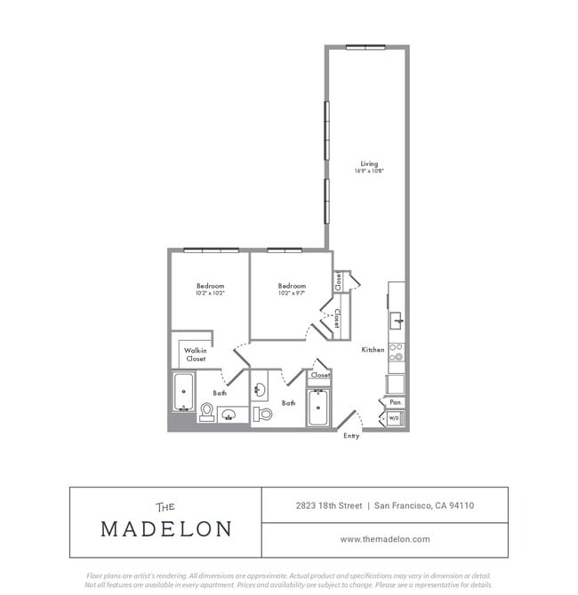 Floorplan - The Madelon
