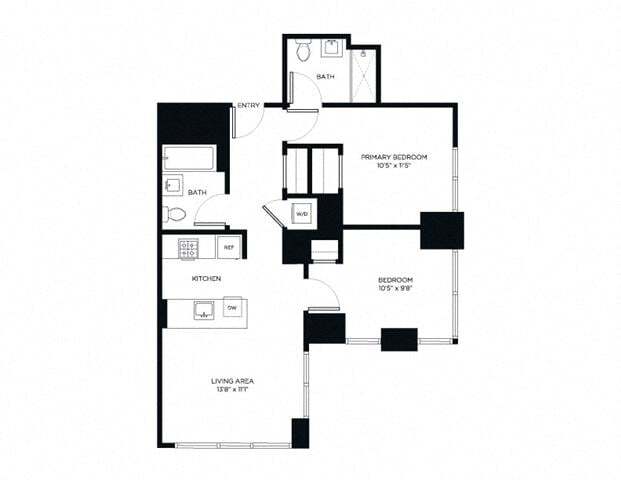 Floorplan - Third at Bankside