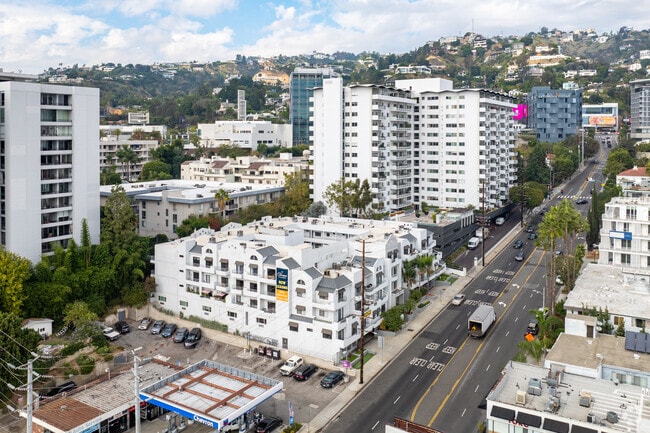 Aerial Photo - Terraces at La Cienega