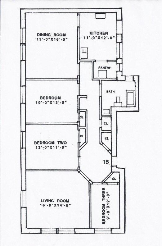Floorplan - 437-59 W. Belmont Ave.