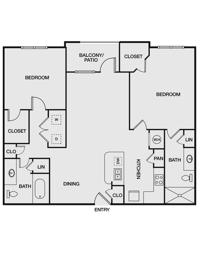 Floorplan - Atria Apartment Homes