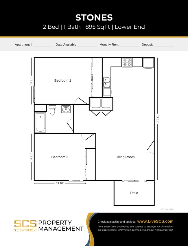 Floorplan - Gibson Estates Apartment Community