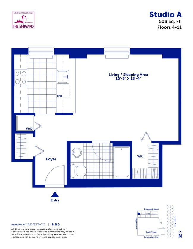 Floorplan - The North Constitution