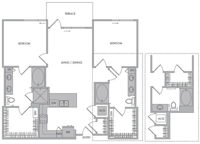 Floorplan - 1000 Grand by Windsor