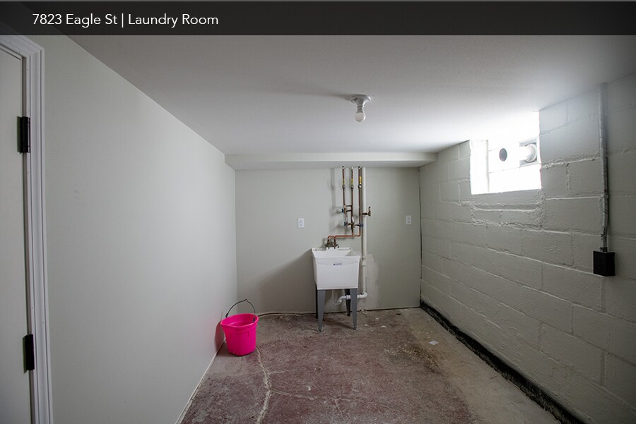 Laundry Room - 7823 Eagle St