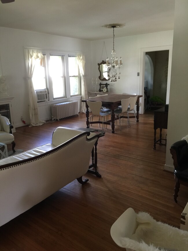 Living Room and Dining Room - 705 S Burchard Ave