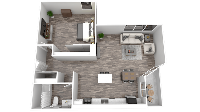 Floorplan - Orchard Village Apartments