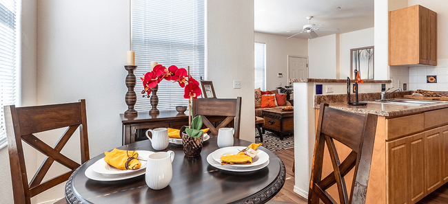 Dining Room & Kitchen - Matthew Henson Apartments