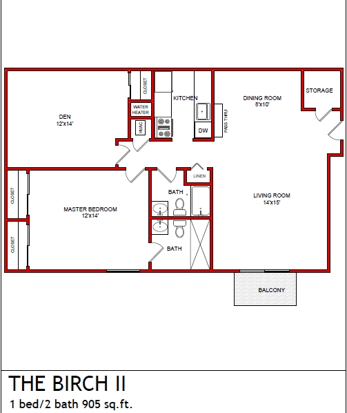 Birch II - Camelot East Apartments