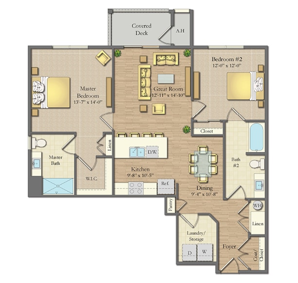 Hawthorne Apartment Home - Parker Place
