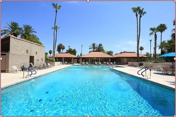 Clubhouse and 1 pool of 2 jheated pools - 7348 N Via Camello del Norte