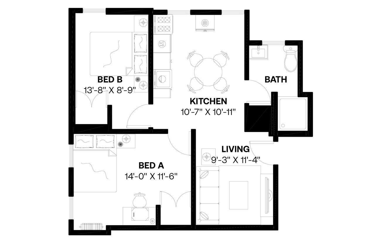 Building Photo - Room in Shared 2 bed/1 bath home