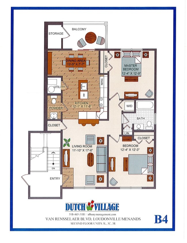 Floorplan - Dutch Village IV