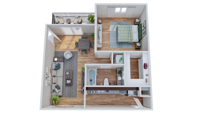 Floorplan - Element Austin Apartments