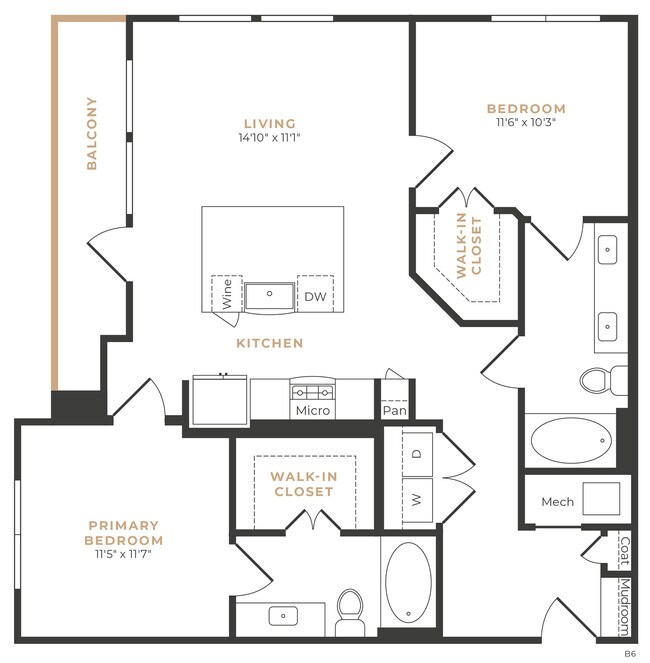 Floorplan - Live at Memorial