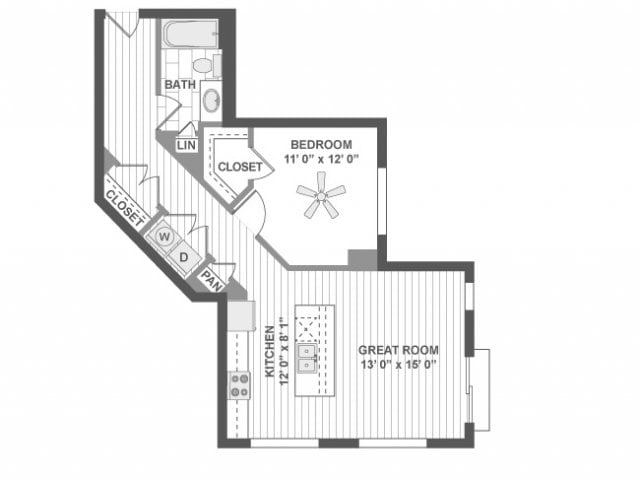 Floorplan - AMLI Evanston