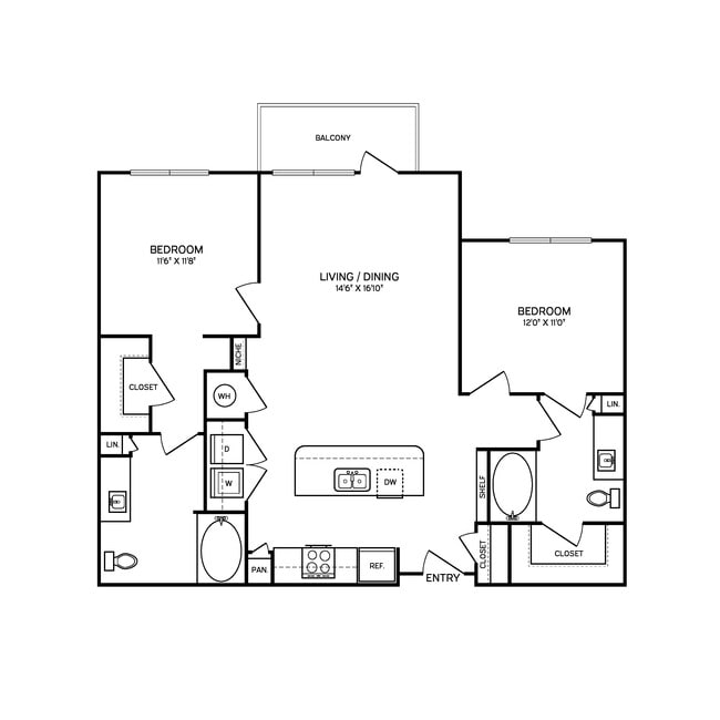 Floorplan - Allure at Southpark