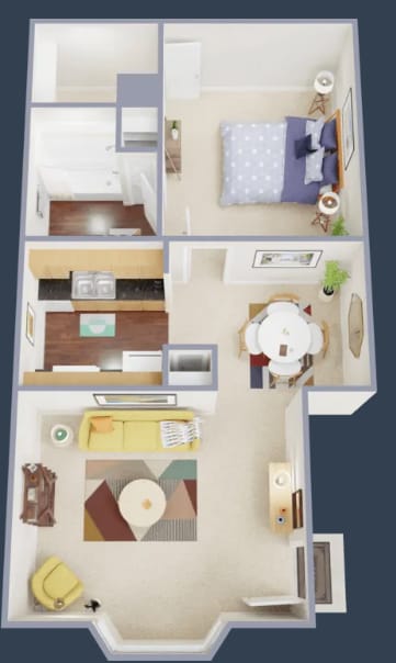 Floorplan - Havenwood Apartment Homes
