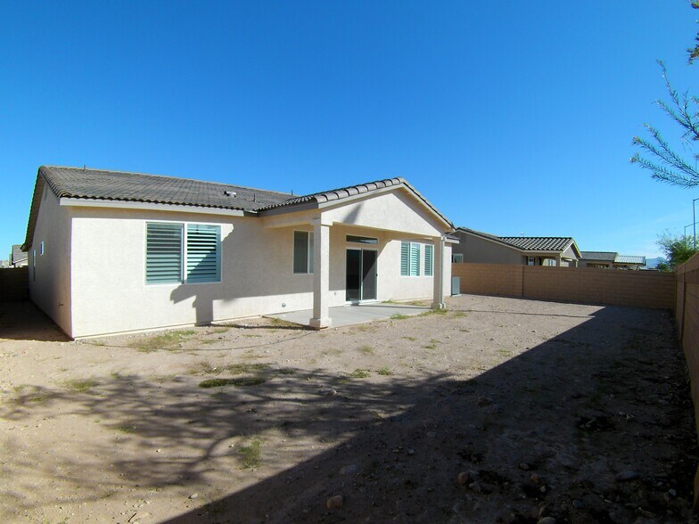 Backyard - 506 McAlister Dr